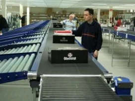 Rollenbaan om tillen te vermijden