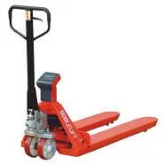 Transpallet met weegschaal