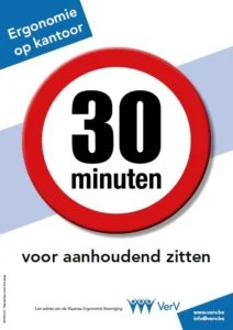 Poster langdurig zitten