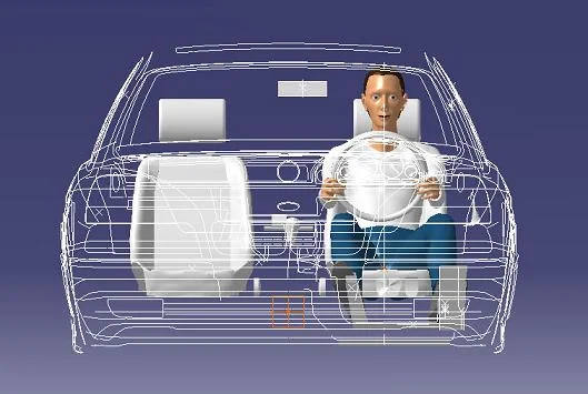 Ramsis computermodel in auto