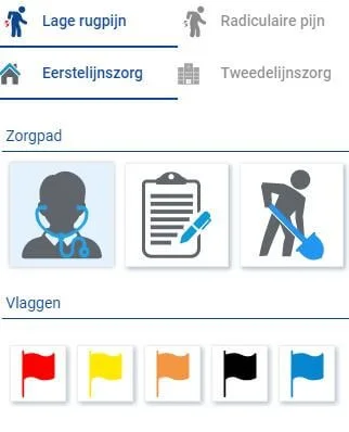 Zorgpad lage rugpijn