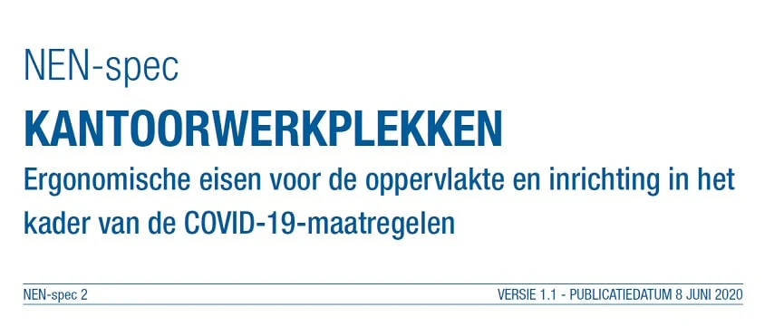 NEN spec kantoorwerkplekken
