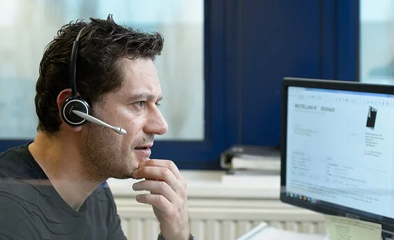 Ruimte met veel externe communicatie (type 2 in ISO22955).