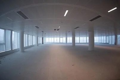 Vacante ruimte die nog niet is ingericht