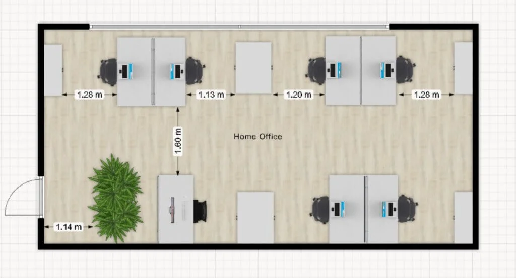 2D grondplan Floorplanner