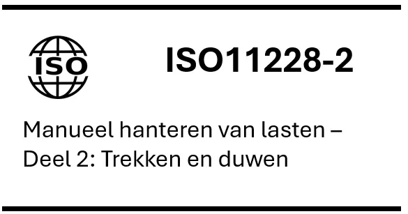 ISO11228-2 Trekken en duwen