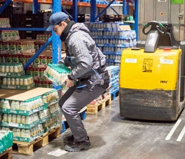 Exoskelet orderpicking